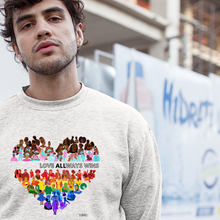 Load image into Gallery viewer, Love Allways Wins Crewneck